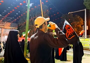 نظرآباد صد و هفت شب پایداری را در شب اول محرم فریاد کرد