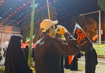 نظرآباد صد و هفت شب پایداری را در شب اول محرم فریاد کرد