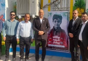 میثاق دوباره با آرمان‌های شهدا در دبستان شاهد علی هاشمی