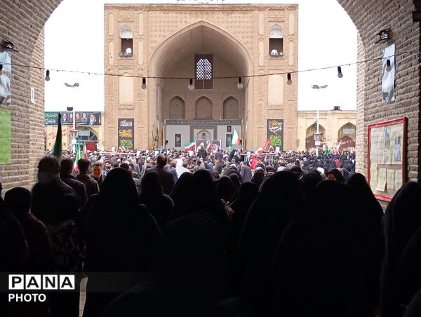 تشیع و وداع با 5شهید شهرستان نیشابور