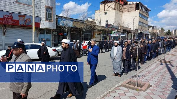 مراسم عزاداری سالروز شهادت حضرت علی (ع) در اهر