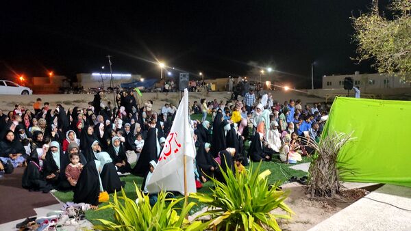  جشن میلاد امام رضا (ع) در جزیره بوموسی