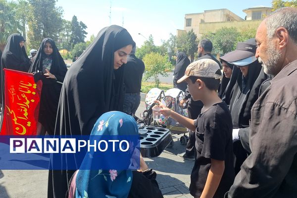مراسم راهپیمایی جاماندگان اربعین حسینی در شیراز