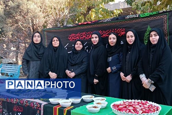 مراسم سوگواری شهادت حضرت فاطمه(س) در مدارس ناحیه 2 بهارستان