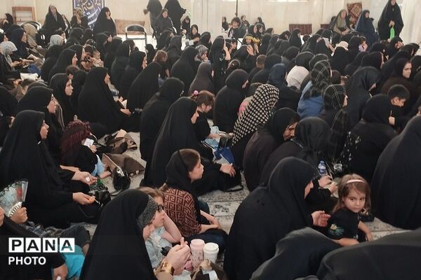 مراسم شهادت حضرت رقیه (س) در حسینیه حضرت ابوالفضل بهارستان دو
