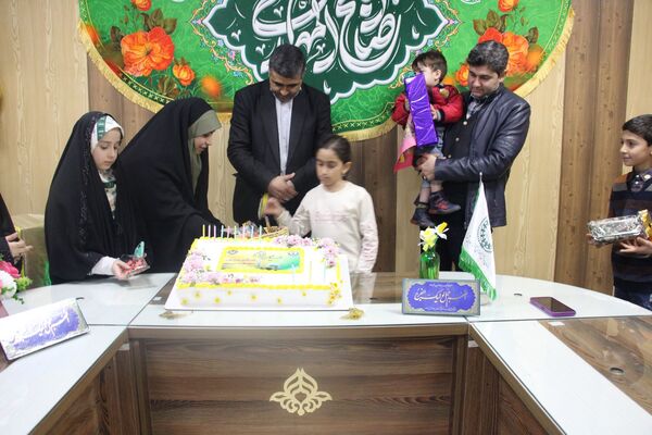 جشن نیمه‌شعبان و گرامیداشت تولد فرزندان شهدای اقتدار در سازمان دانش‌آموزی آذربایجان شرقی