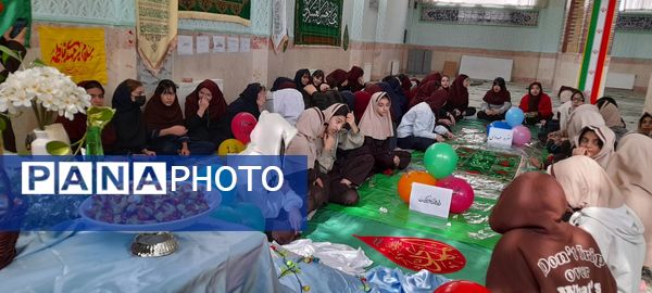 سفره مهدویت مدرسه شهدای اقتدار ناحیه 2 کرج