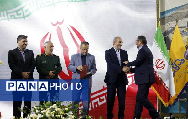 افتتاح پروژه انتقال گاز دشتک زابل به نهبندان