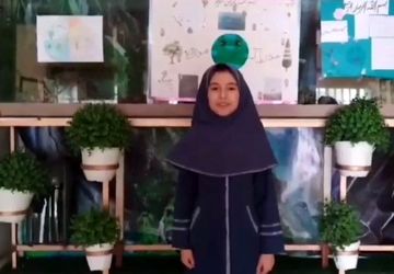 برگزاری جشن «هوای پاک» در دبستان شهید بستانی