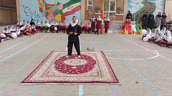 مراسم المپیاد ورزشی درون مدرسه ای دبستان شطیطه۲