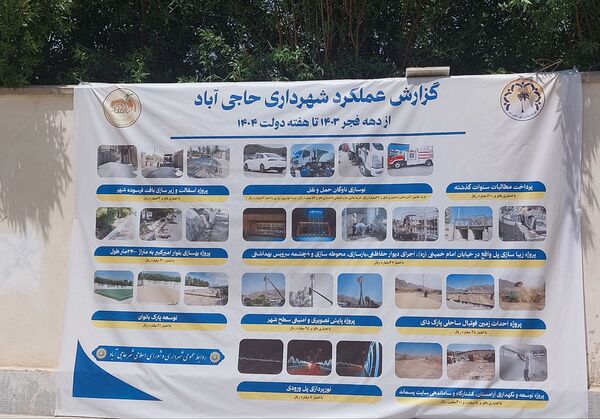 افتتاح زمین‌های فوتسال و بازی کودکان و والیبال پارک بانوان حاجی آباد  