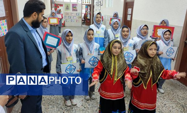 افتتاح اتاق بهداشت و روز جهانی غذا در دبستان شهیده کفاش ناحیه ۶ مشهد مقدس