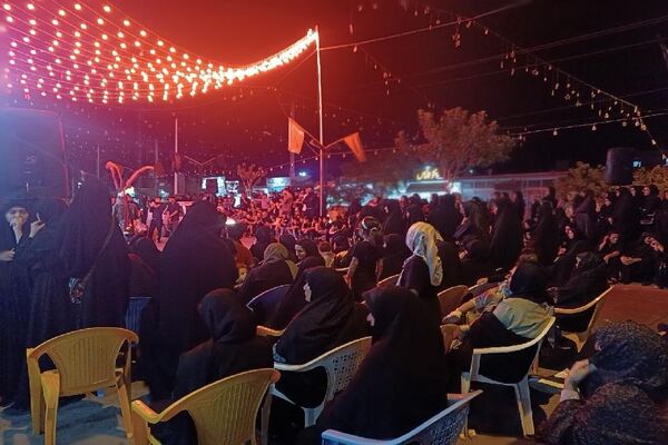 گناباد در سوگ حضرت رقیه(س)