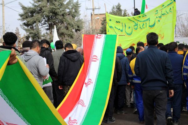 خیابان‌های شهر قاضی میزبان جشن ملی ۲۲ بهمن