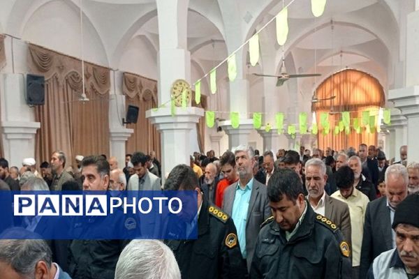 برگزاری نمازجمعه در خلیل‌آباد