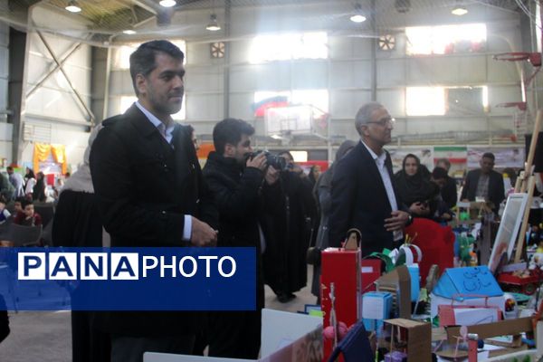 رونمایی از خلاقیت دانش‌آموزان؛ نمایشگاه جابر بن حیان در قیامدشت
