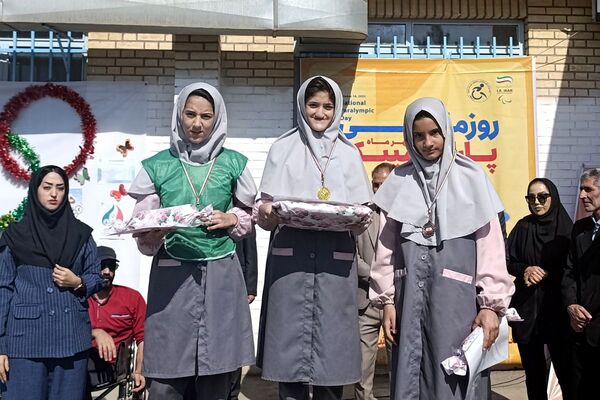 شور و نشاط پارالمپیکی در قاب مدرسه استثنایی نور ۲ وحیدیه