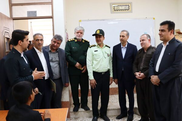 آیین افتتاح مدرسه 2 کلاسه در روستای کانی گل علیا