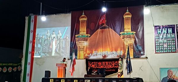 مراسم بزرگداشت شهدای جنگ تحمیلی