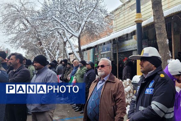 راهپیمایی باشکوه 22 بهمن در شهر فریمان