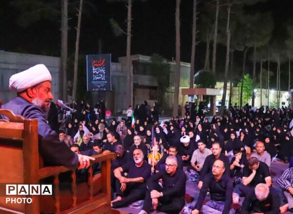 عزاداری در امام زاده عمادالدین 