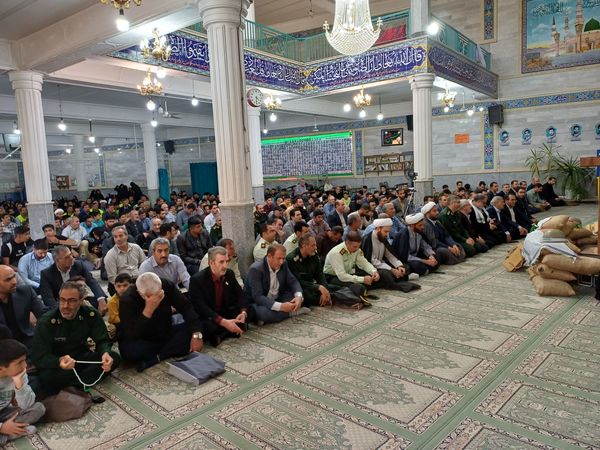 مراسم باشکوه یادواره شهدای شهرستان اسدآباد