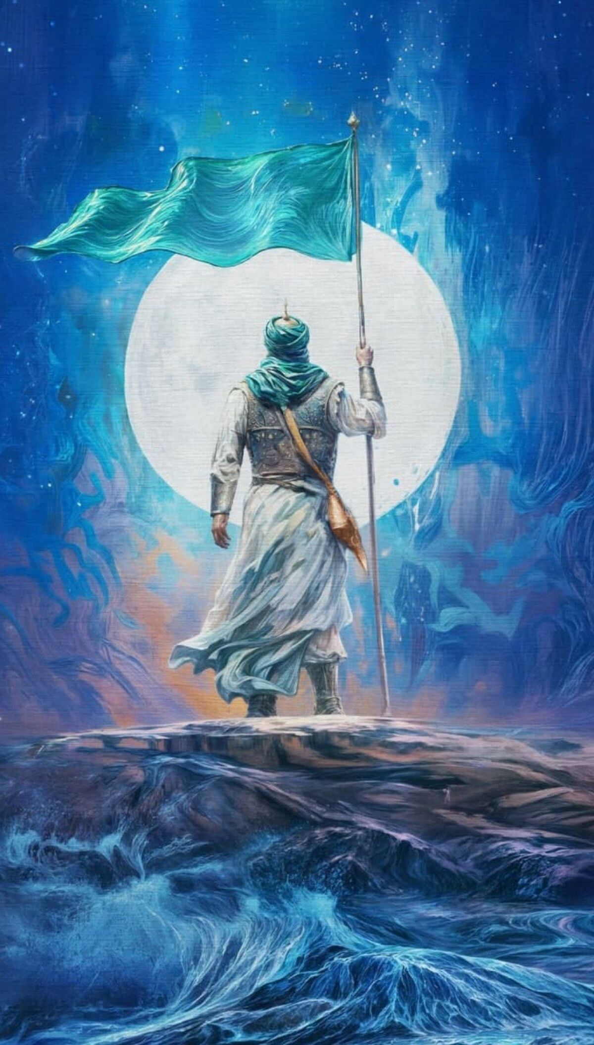 حماسه نهم محرم و ایثار بی‌نظیر حضرت عباس (ع)
