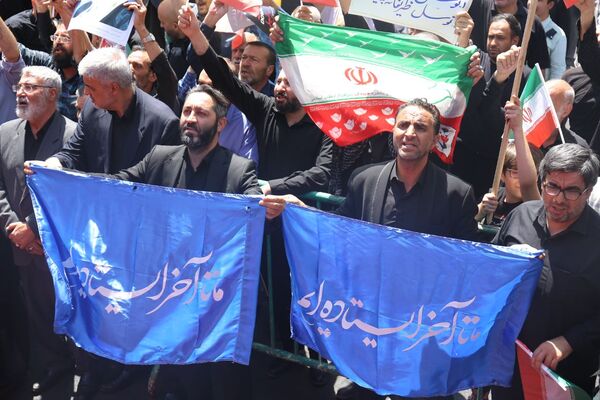 راهپیمایی جمعه خشم در تبریز