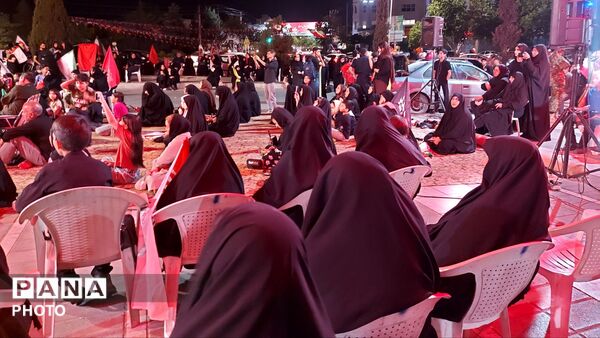 هم‌نوا با کاروان عشق؛ برگزاری مراسم اربعین در پارک لاله