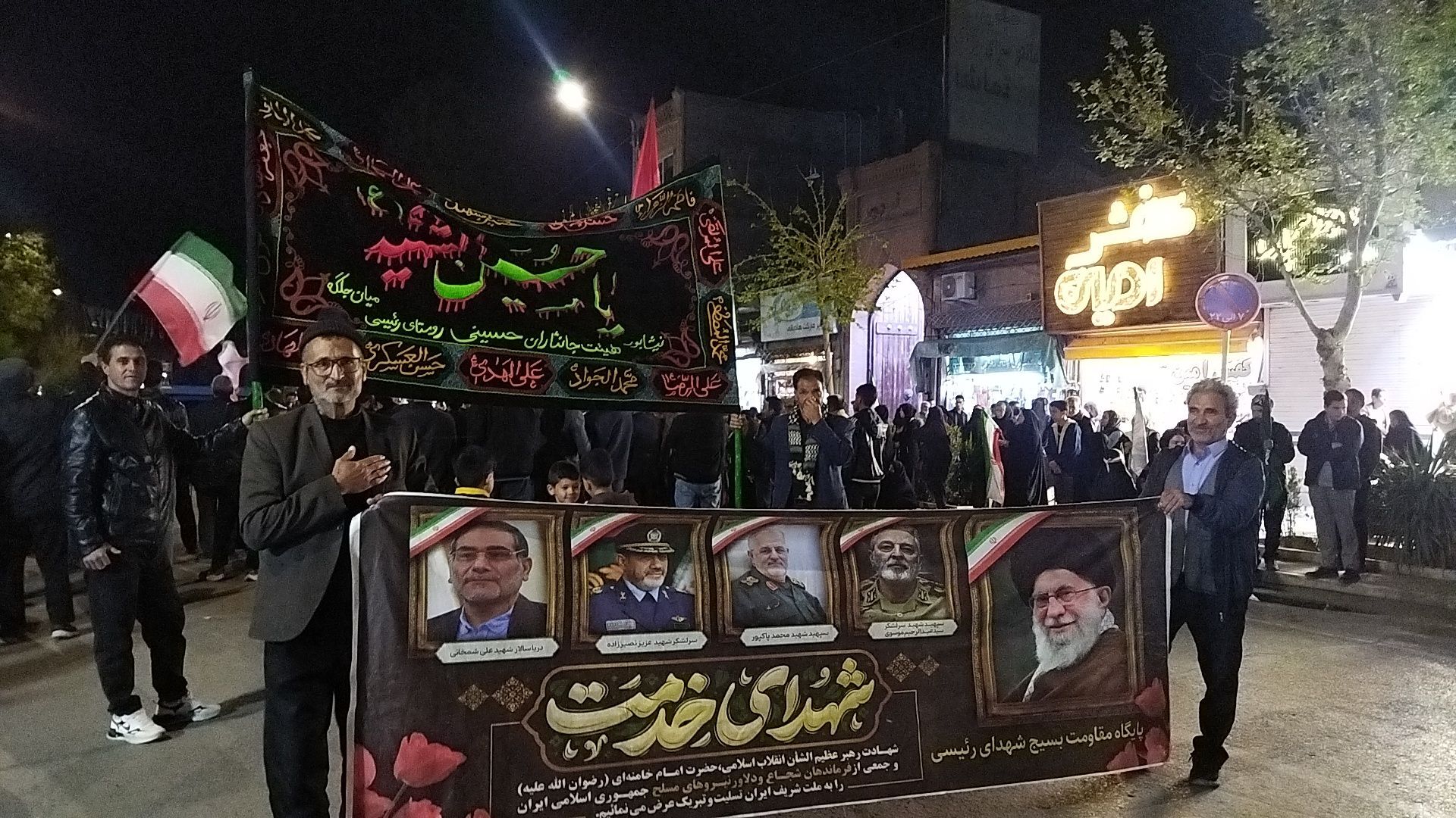 هیئت روستای رییسی  در چهل و یکمین شب از اجتماعات مردمی نیشابور