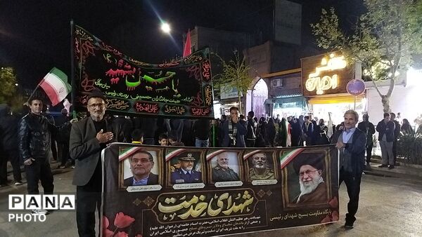 هیئت روستای رییسی  در چهل و یکمین شب از اجتماعات مردمی نیشابور