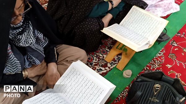 مراسم پر فیض دعای عرفه در مسجد چهارده معصوم الغدیر باحضور مردم 