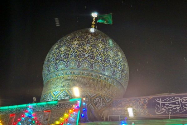جشن نیمه شعبان در حرم عبدالعظیم حسنی(ع)