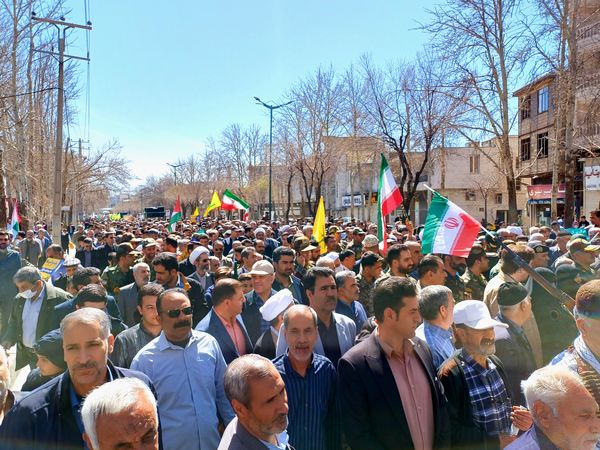 راهپیمایی باشکوه روز قدس در بروجرد