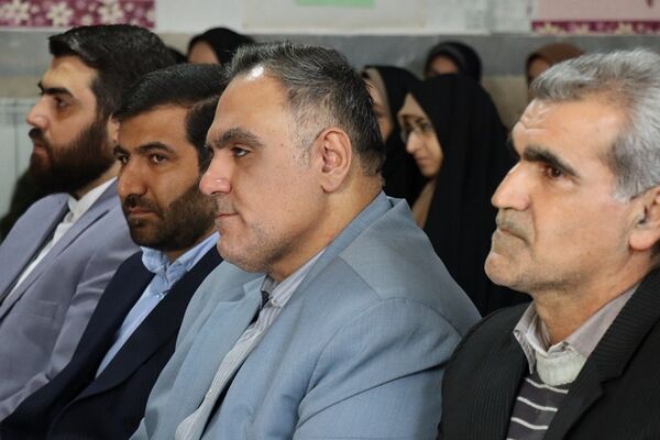 آیین خشت‌گذاری مدرسه مشارکتی قائم آل محمد (عج) پاکدشت 