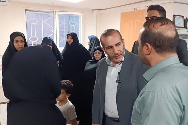 بازدید استاندار کرمانشاه از چند شعبه اخذ رأی