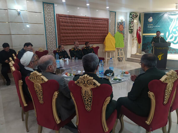 آیین تجلیل از خبرنگاران در سپاه قم