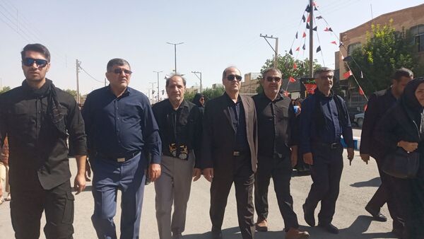 برگزاری مراسم پیاده‌روی جاماندگان اربعین حسینی در شهرستان بروجن