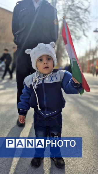 راهپیمایی 22 بهمن در قالب دوربین پانا سپیدان