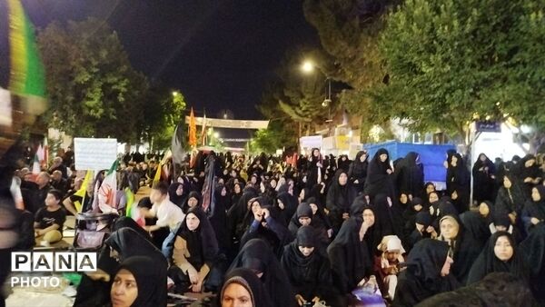 ششمین شب از مراسم عزاداری امام حسین در حسینیه امام خمینی(ره) 