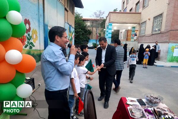 طنین شادی و ولایت در دبستان یاسین؛ جشن باشکوه عید غدیر در شهرستان قدس