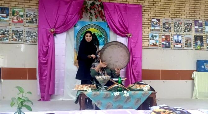 میلاد عدل گستر در هنرستان برادران توکلی زرقان