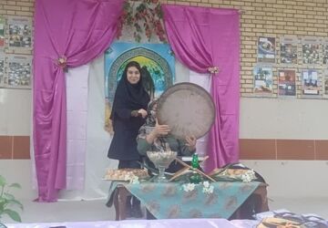 میلاد عدل گستر در هنرستان برادران توکلی زرقان
