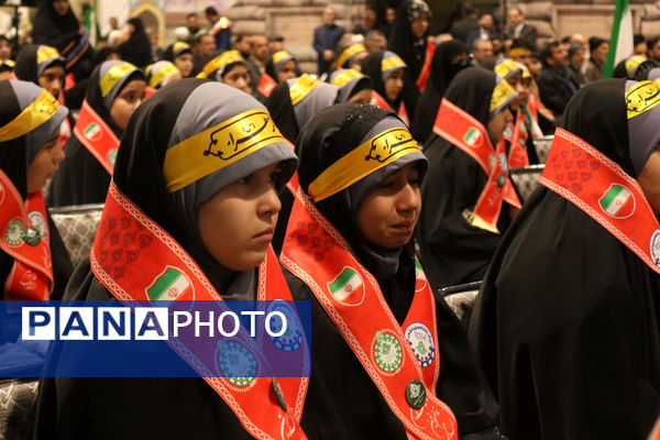 جلوه‌هایی از یادواره شهدای فرهنگی و دانش‌آموز استان قم