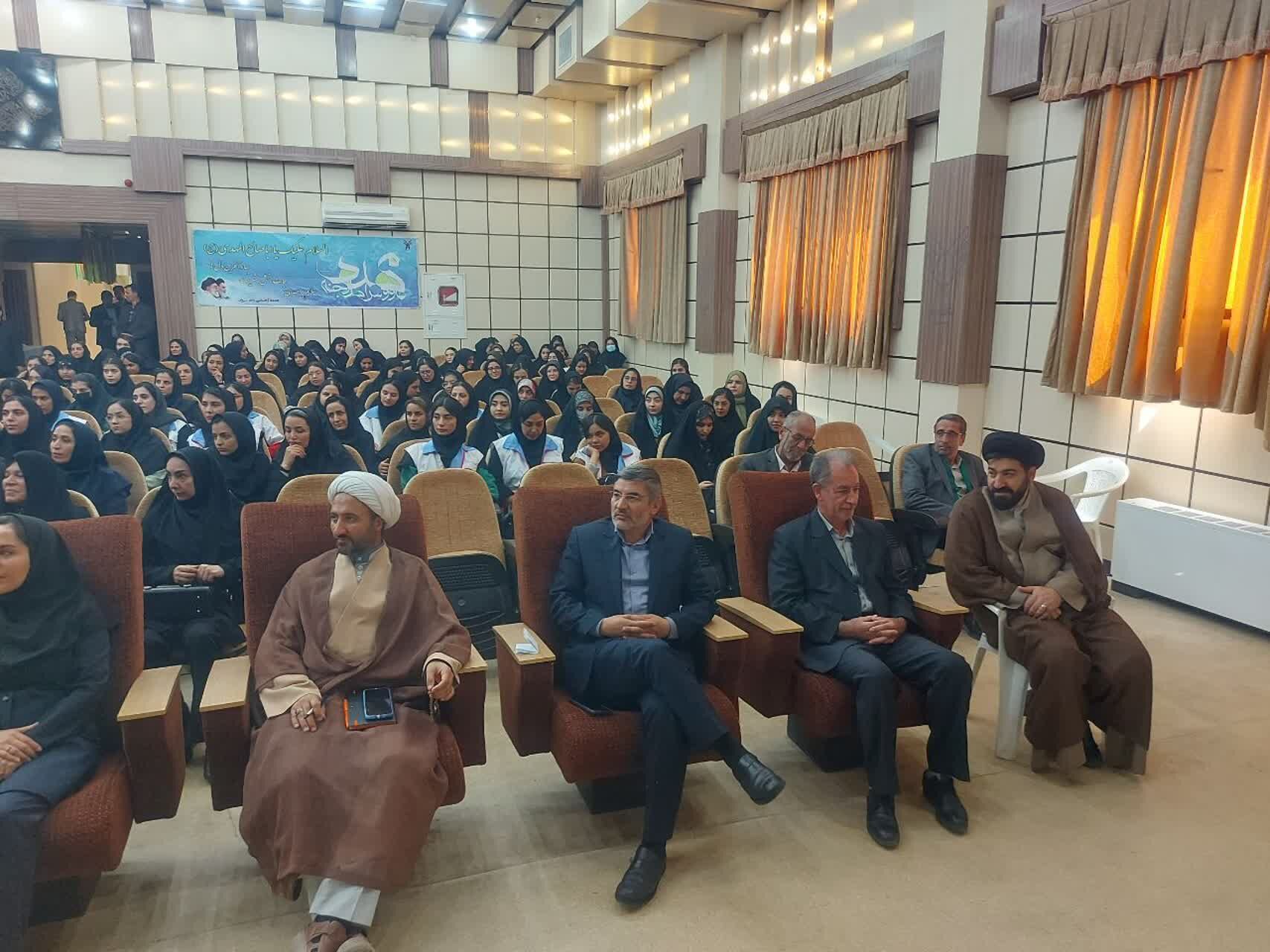 برگزاری چهارمین یادواره ۹ دانشجوی شهید شهرستان شیروان