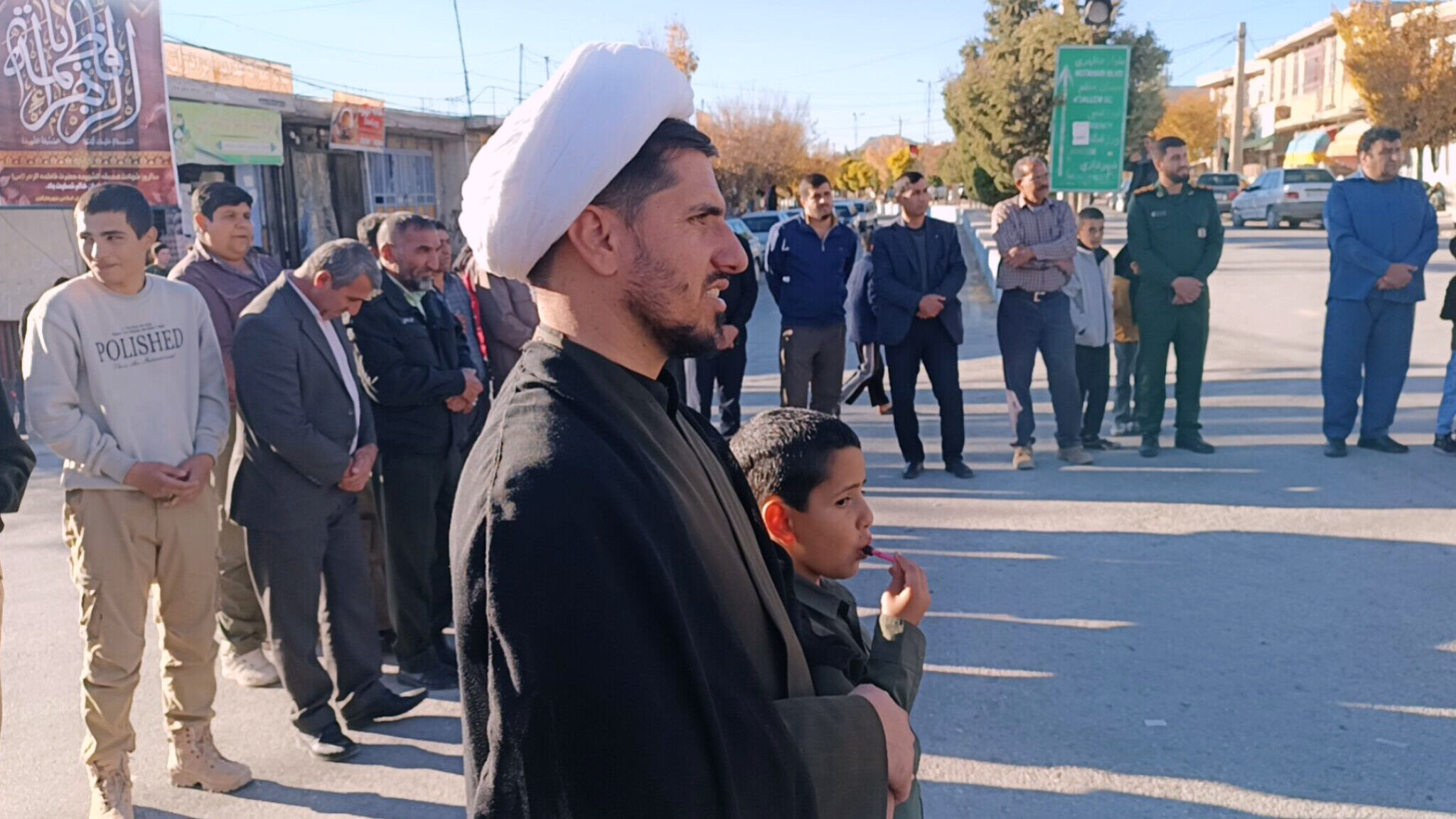 اجتماع باشکوه فاطمیون در شهرستان مارگون