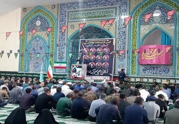 آئین گرامیداشت چهلمین روز شهدای اقتدار در دیشموک 