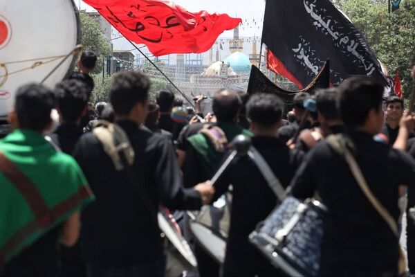 عزاداری ظهر عاشورا در مشهد 