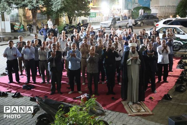اختتامیه طرح «محراب سبز» در پارک مردم همدان 