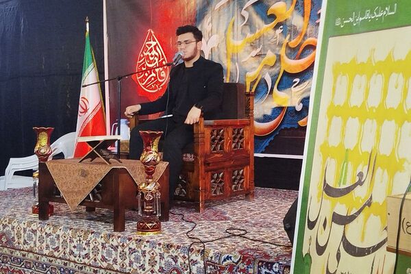  برگزاری مراسم سوگواره احلی من العسل در امامزاده حضرتین شهرستان قدس